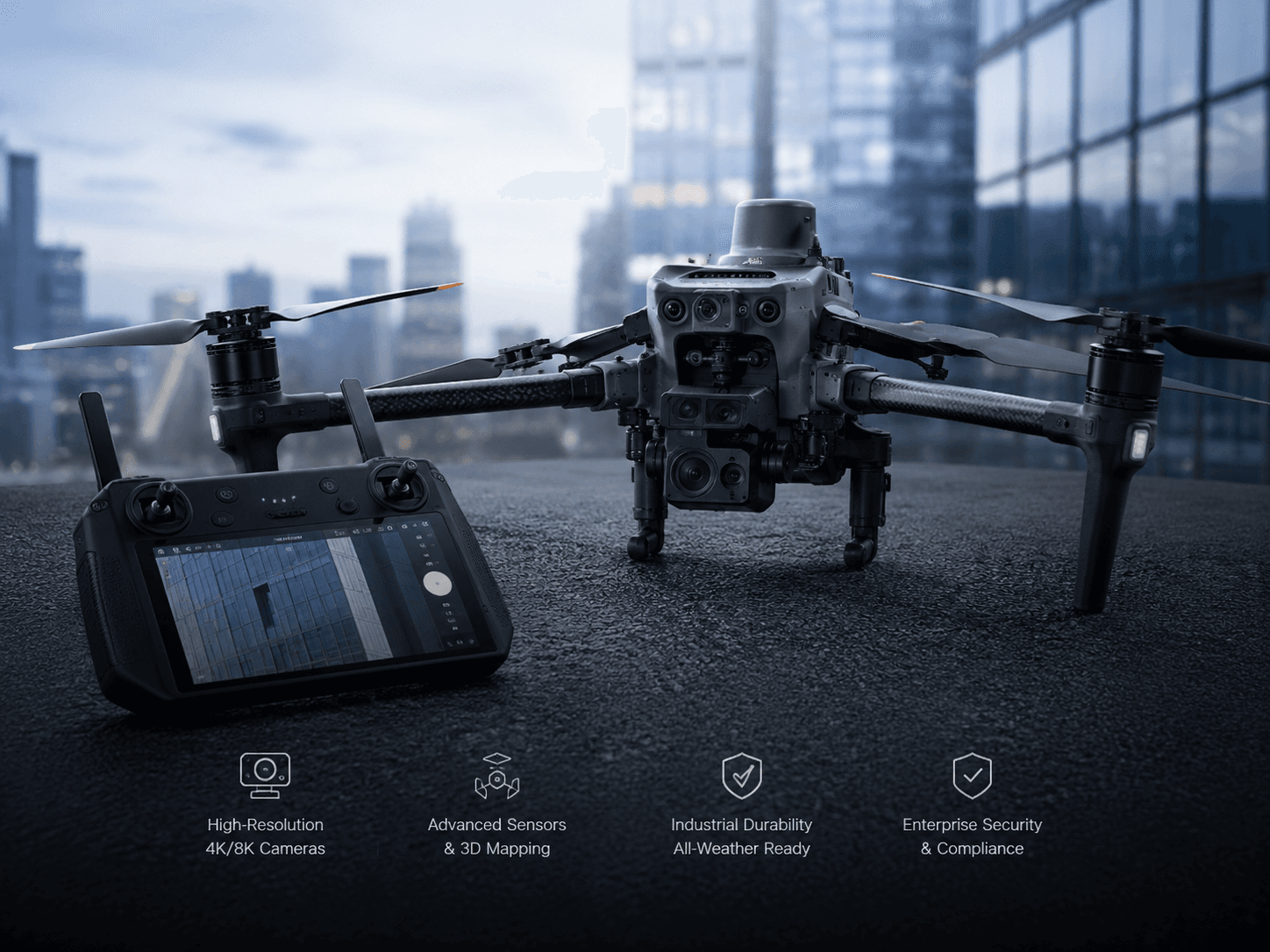 Enterprise-grade commercial inspection drone